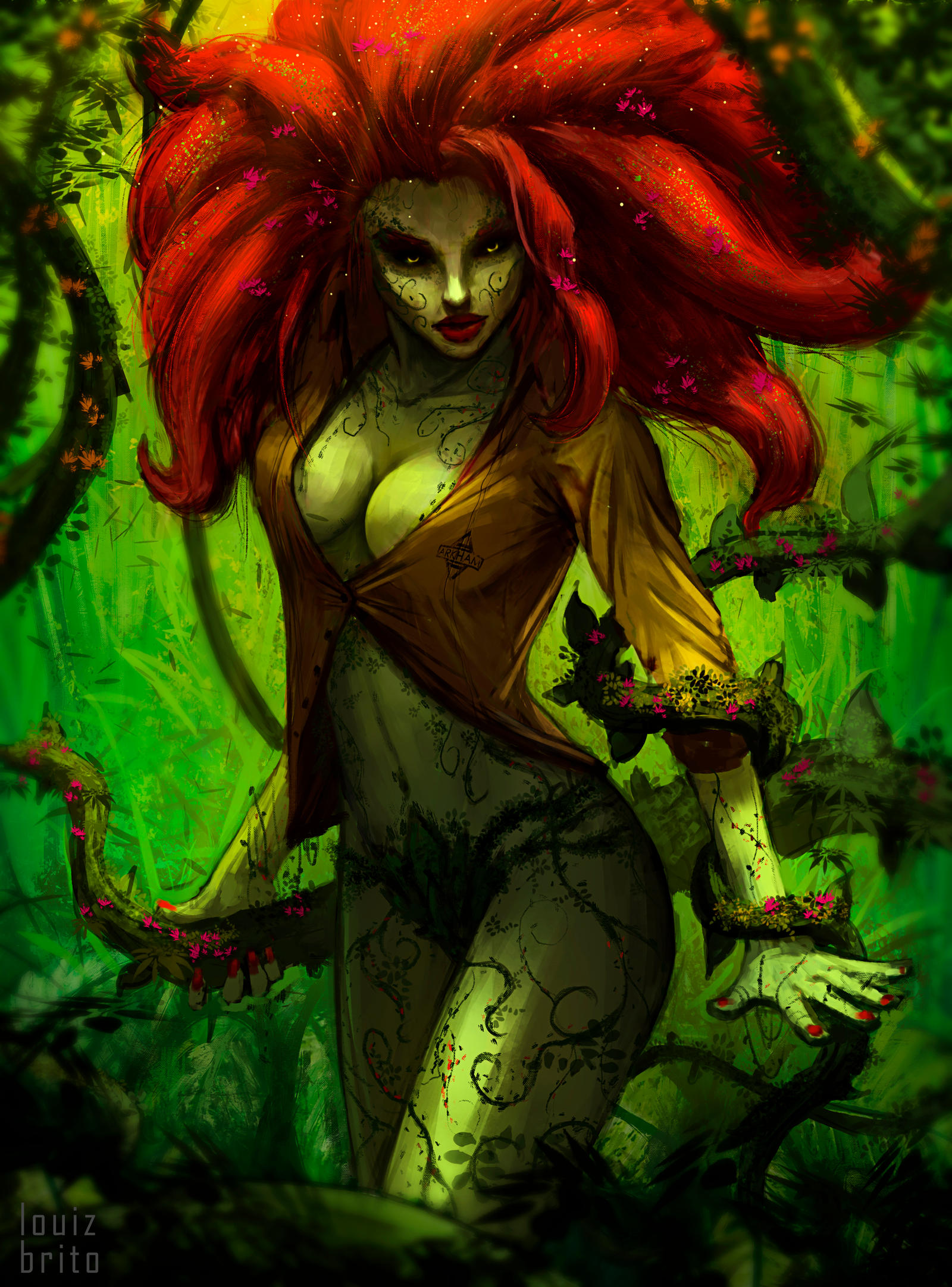 Poison Ivy sketch