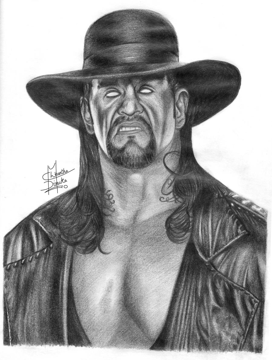 The Undertaker Pencil Drawing