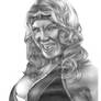 Beth Phoenix Pencil Drawing