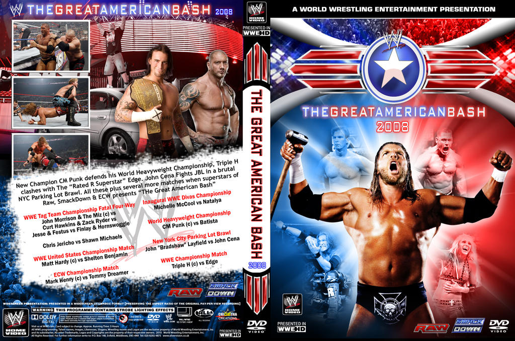 予約販売 WWE グレート アメリカン バッシュ DVD
