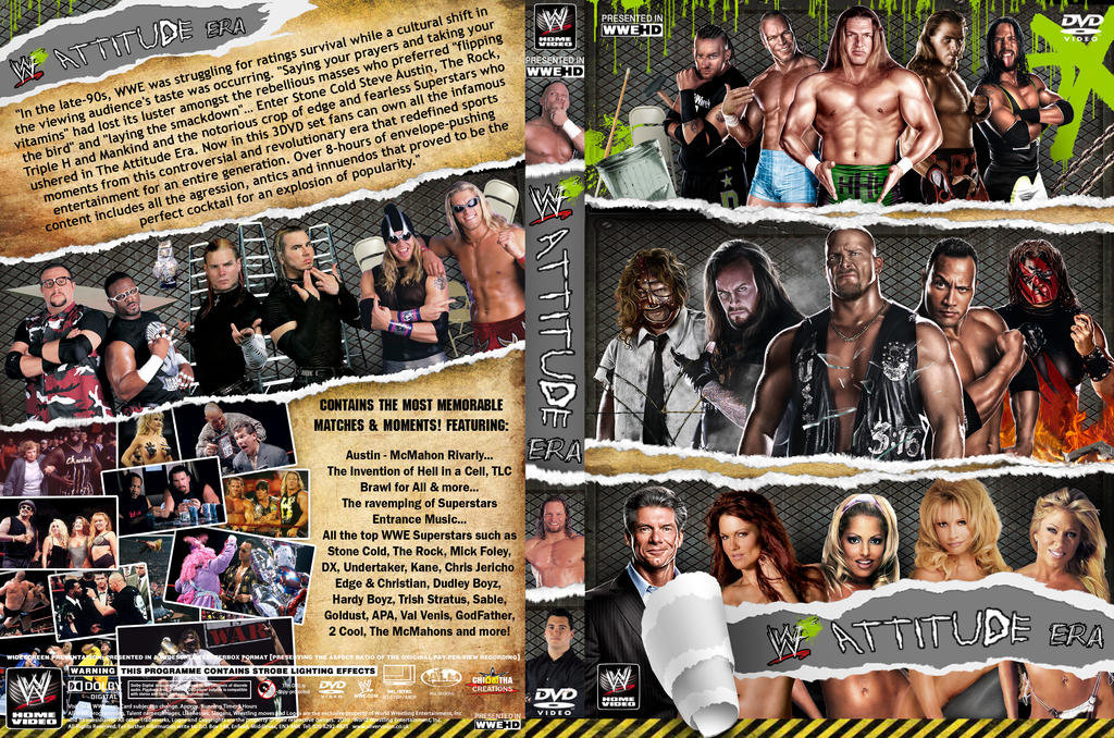 WWE Attitude Era DVD Cover