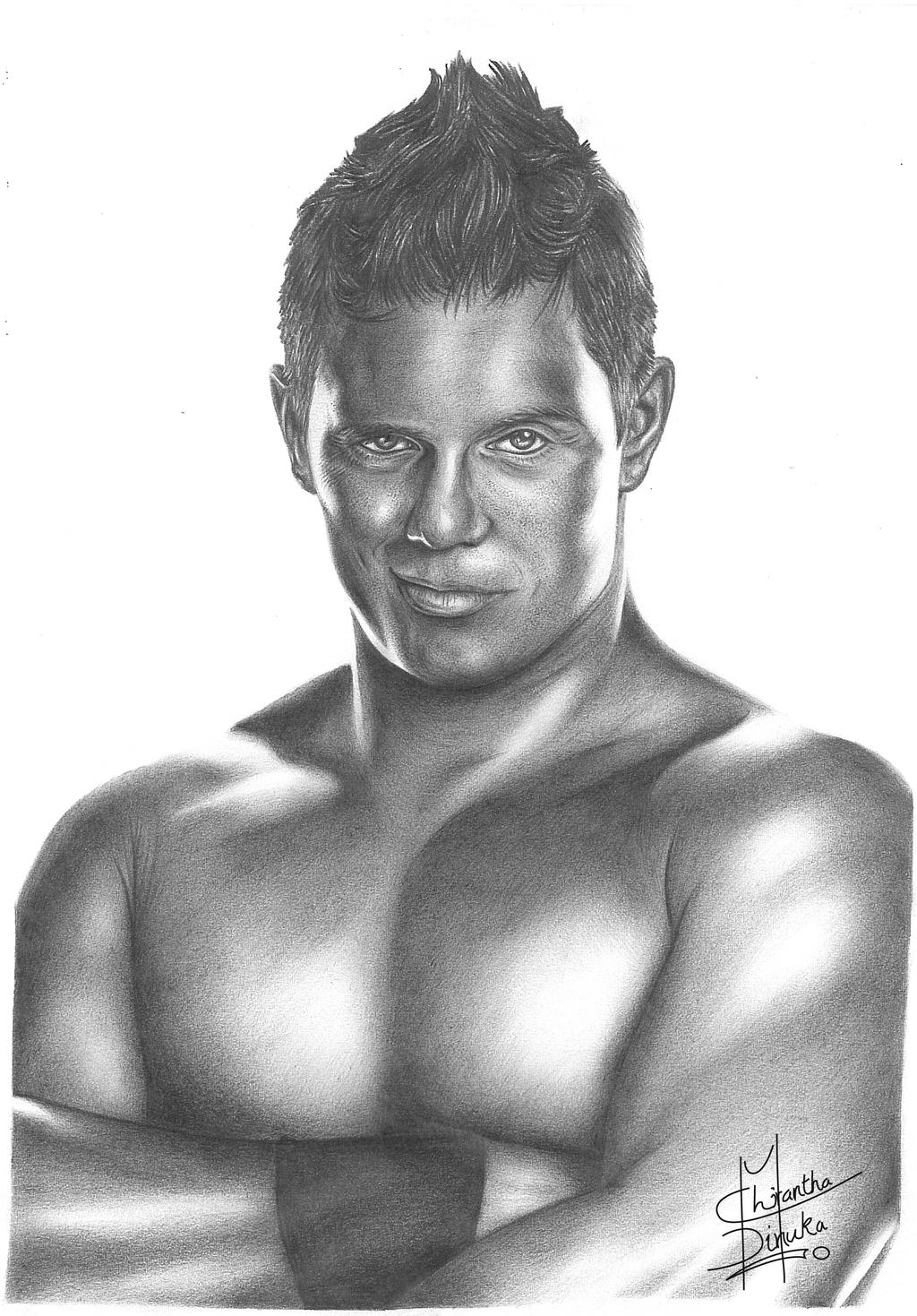 The Miz Pencil Drawing