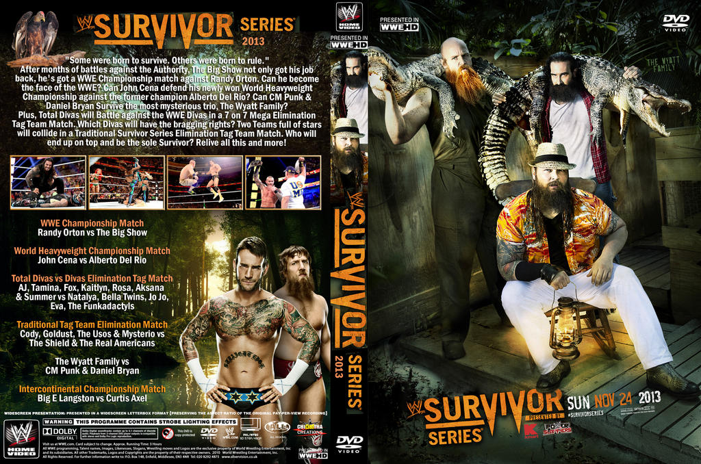 WWE Survivor Series 2013 DVD Cover V1