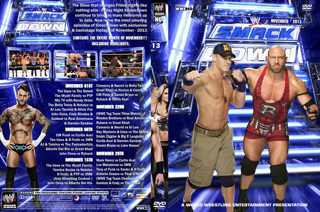 WWE Smackdown November 2013 DVD Cover