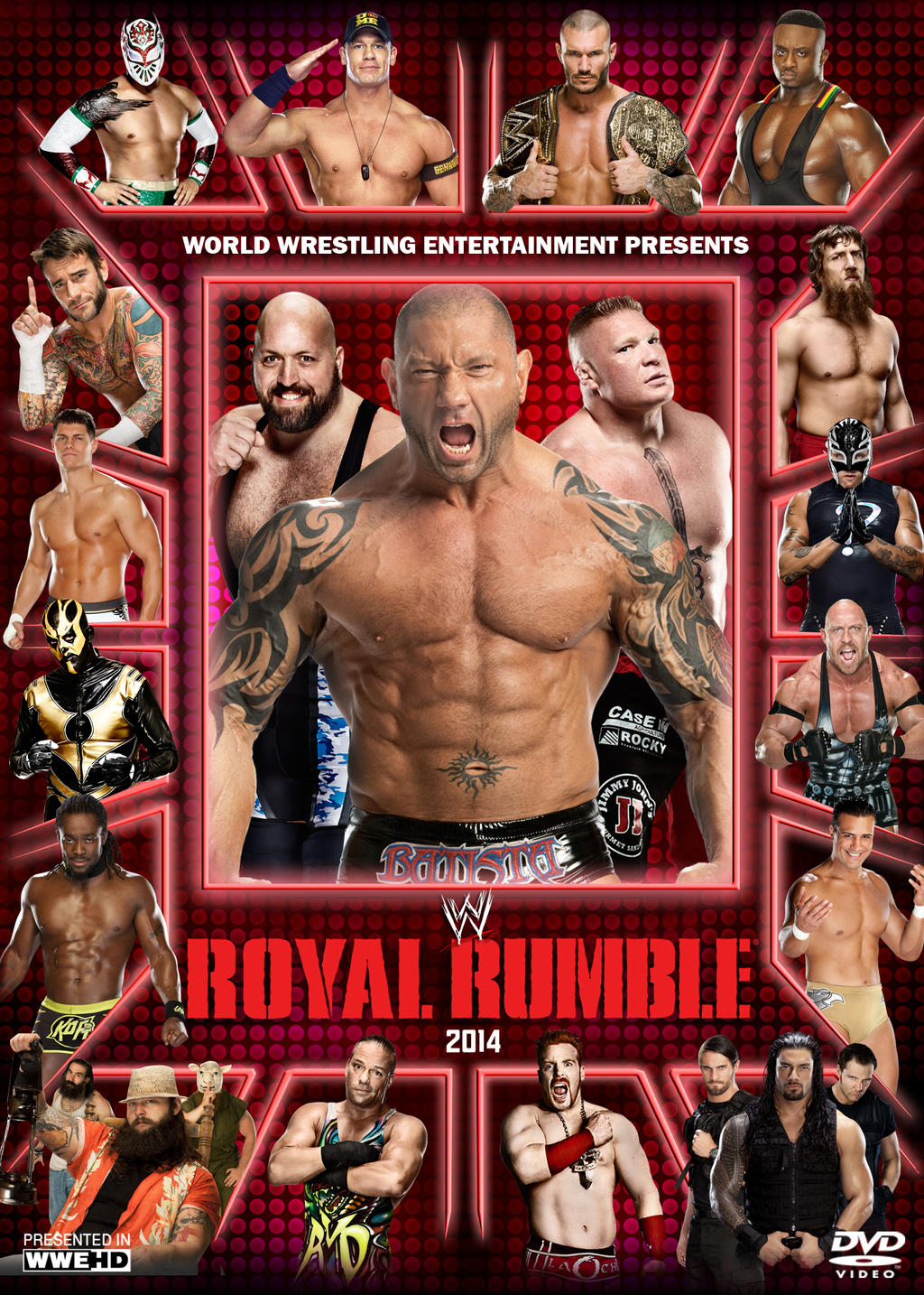 WWE Royal Rumble 2014 Poster