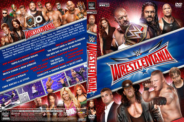 Identidad Enriquecer conductor WWE WrestleMania 32 DVD Cover by Chirantha on DeviantArt