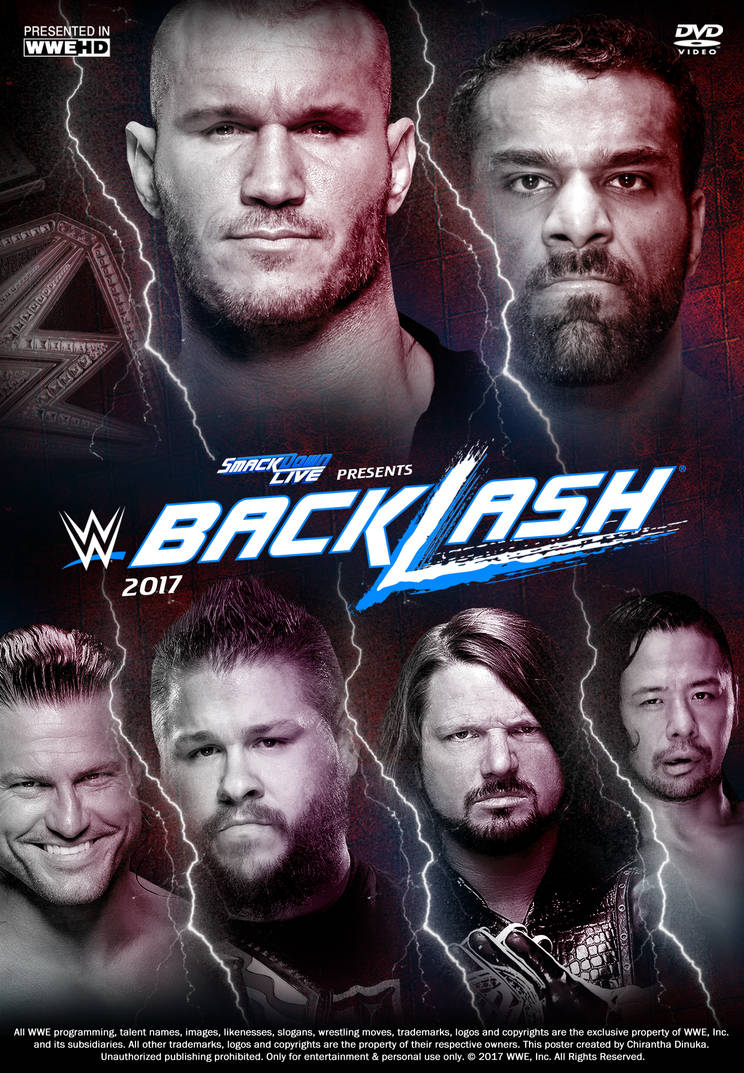 WWE Backlash 2017 Poster by Chirantha on DeviantArt