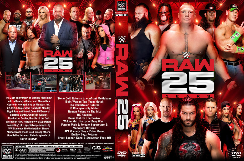 Wwe Raw 25 Years Dvd Cover By Chirantha On Deviantart Wwe Raw 25 Years Dvd Cover By Chirantha On Deviantart