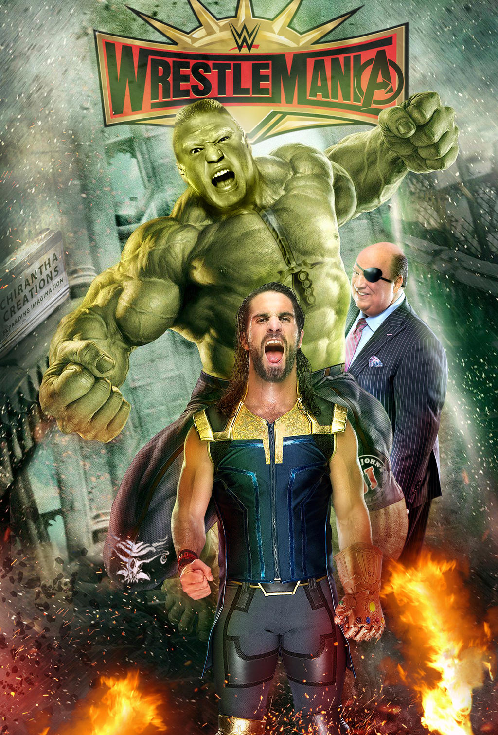 Wwe R 35 WWE WrestleMania 35 Teaser by Chirantha on DeviantArt