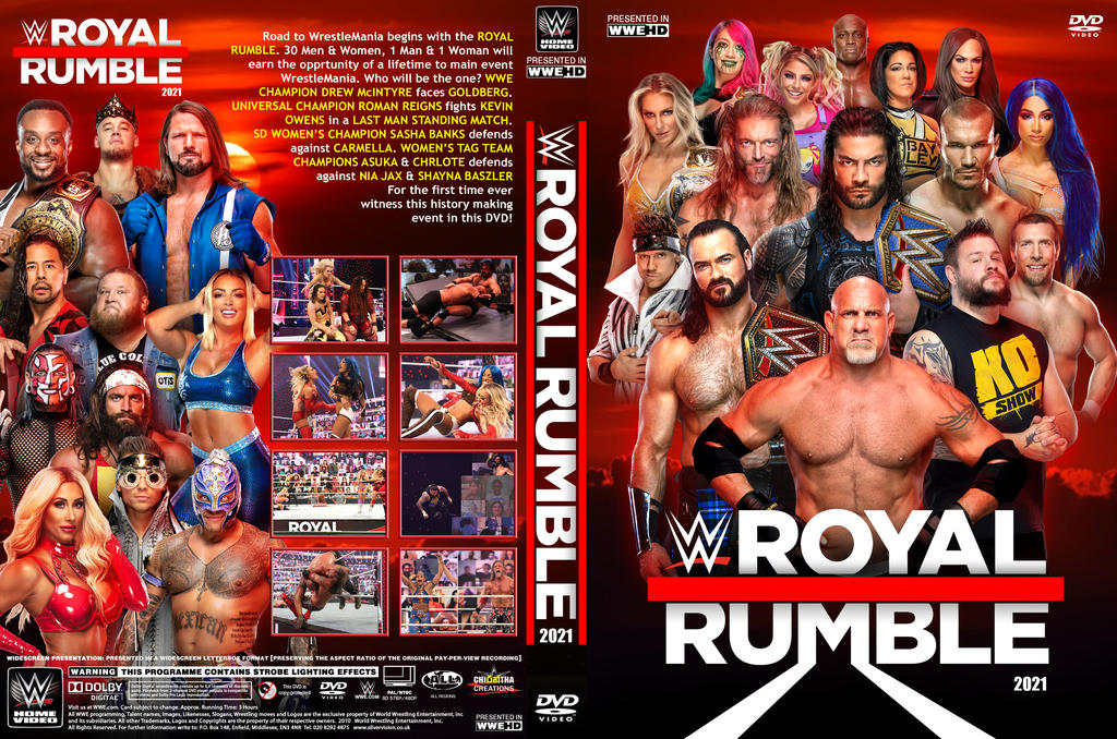 Wwe Royal Rumble 21 Dvd Cover By Chirantha On Deviantart