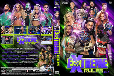 WWE Extreme Rules 2021 DVD Cover