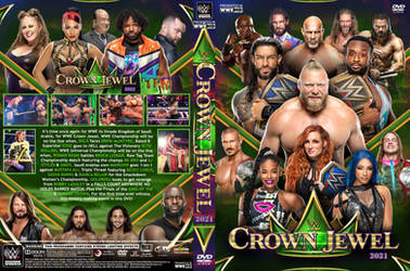 WWE Crown Jewel 2021 DVD Cover