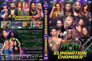 WWE Elimination Chamber 2022 DVD Cover
