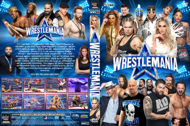 WWE WrestleMania 38 Night 1 DVD Cover
