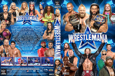 WWE WrestleMania 38 Night 2 DVD Cover