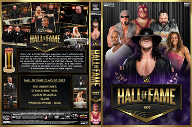 WWE Hall of Fame 2022 DVD Cover