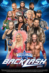 WWE WrestleMania Backlash 2022 Poster