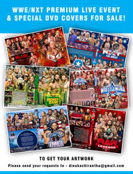 WWE / NXT Premium Live Event DVD Covers