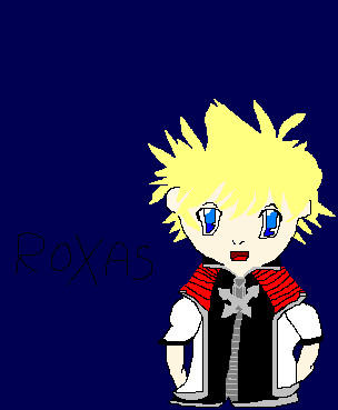 Chibi Roxas by KarinChan07 on DeviantArt