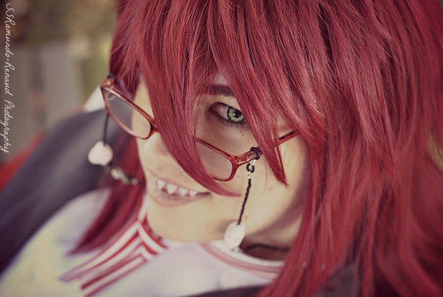 Cosplay - Grell Headshot