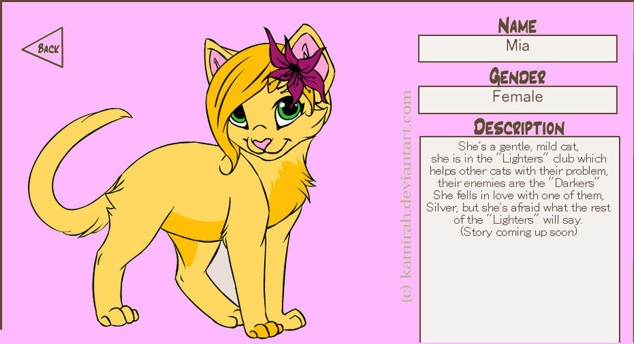 Mia the Cat by drago248 on DeviantArt