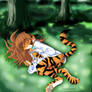 Flora Sleeping with bg