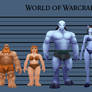 WoW Alliance Height Comparison Chart