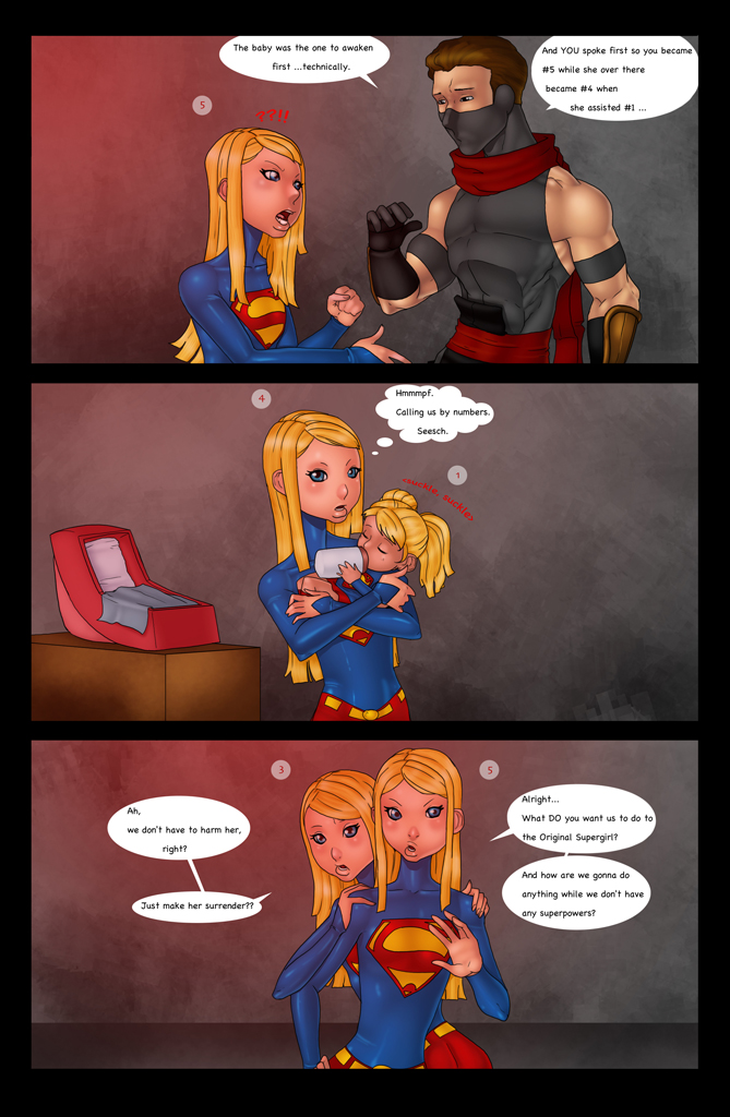 Supergirls and Mr Ninja pg7