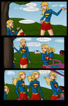 Supergirls and Mr Ninja pg 11 by lexikimble