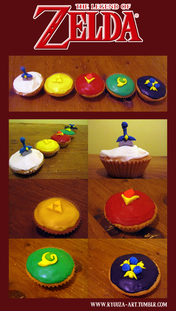 Legend of Zelda cupcakes