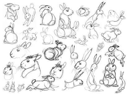 Watership Down Sketches- 01