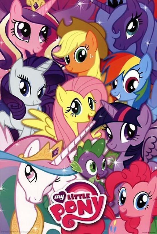 4 Ponies My Little Pony G4 Poster by Ultraboy123 on DeviantArt