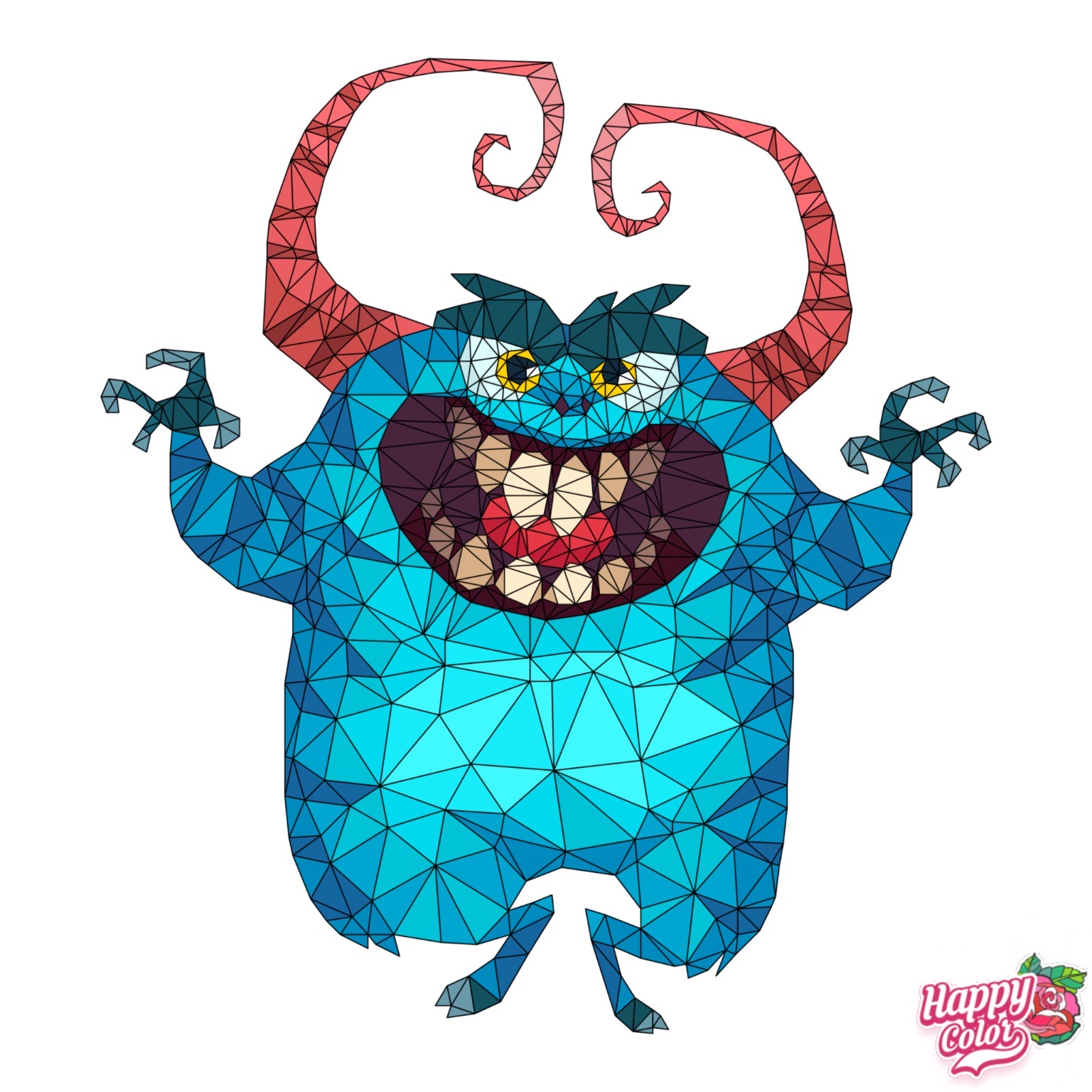 Copy Monster Pattern Glass Stained Glass Monster by Ultraboy123 on DeviantArt