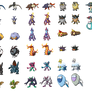 Various Galar Sprites