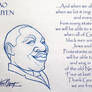 Tao Nguyen's Martin Luther King Drawing