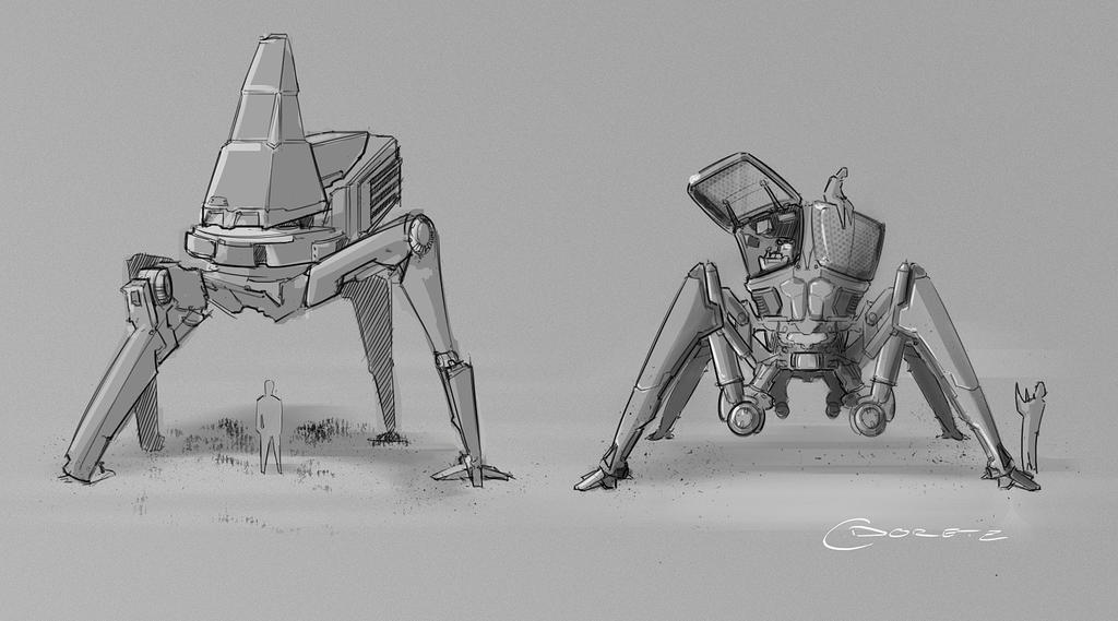 Insect Shell Mech Mecha_Insectoid by CDodez on DeviantArt