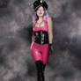 pretty cruel mistress in pink latex