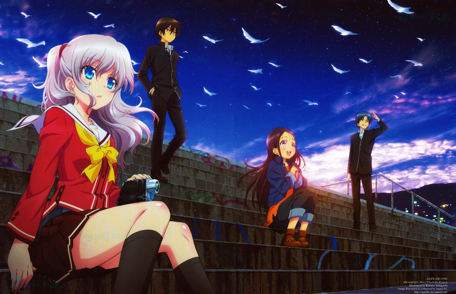 Charlotte BD Case Cover -ver modified- by SquallEC on DeviantArt Charlotte BD Case Cover -ver modified- by SquallEC on DeviantArt