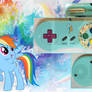 Custom SNES Rainbow Dash MLP:FiM Controller