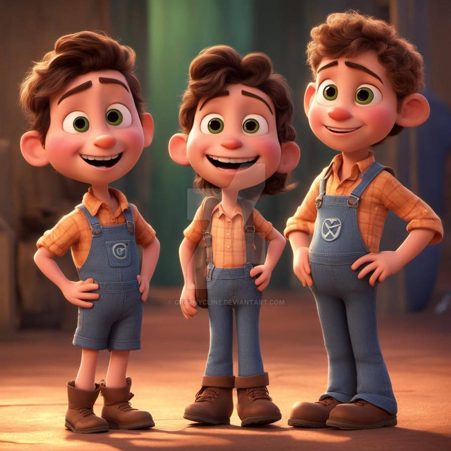 Triplets Deviantart The triplets by graphycline on DeviantArt