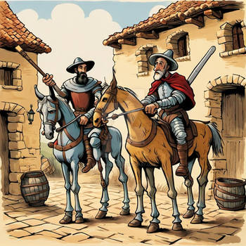 Don Quixote and Sancho Panza