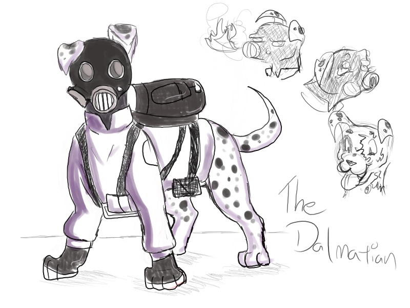 TF2 Dogs: The Dalmatian