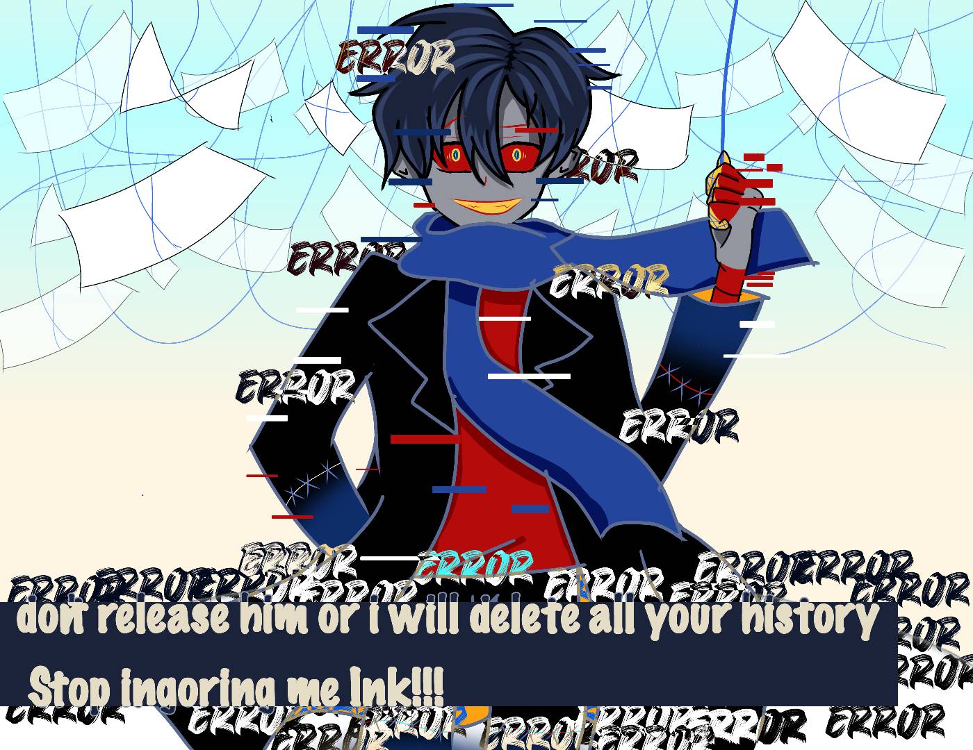 Error!sans fanart by MikaKaizn on DeviantArt