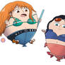 :COM: Nami and Robin Balloonies