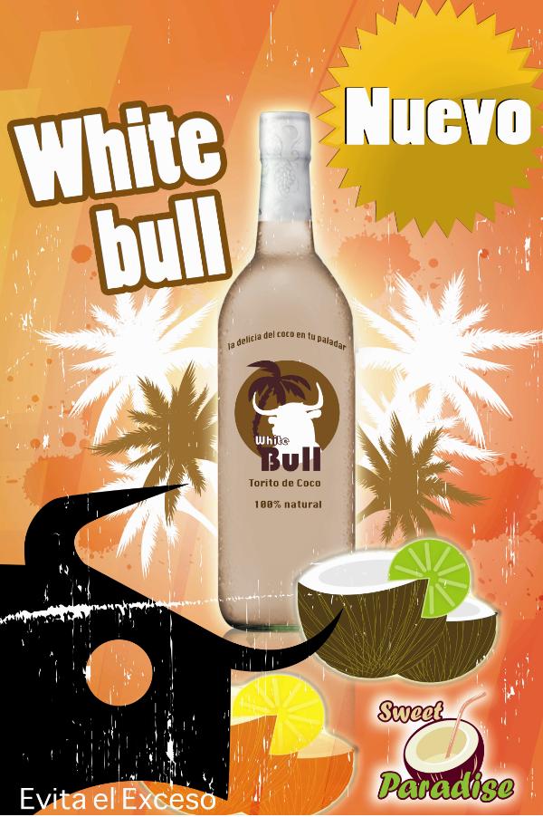 white bull