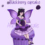Blackberry cupcake (Auction OPEN)