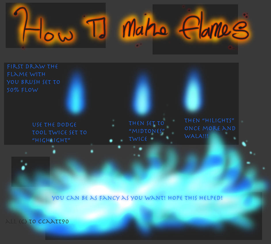 Fire Tutorial by ccaatt90 on DeviantArt