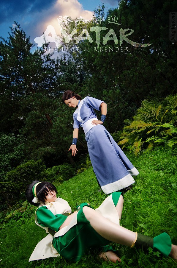 Toph Bei Fong, Katara - Avatar: The Last Airbender