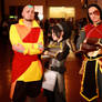 Avatar The Legend of Korra - Aang, Toph, Zuko