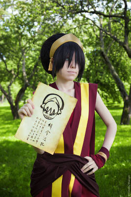 Avatar. Toph Bei Fong - Wanted!